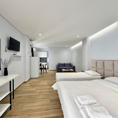 Gjoka Apartments, In Front Of Bougainville Bay Sarande Ngoại thất bức ảnh
