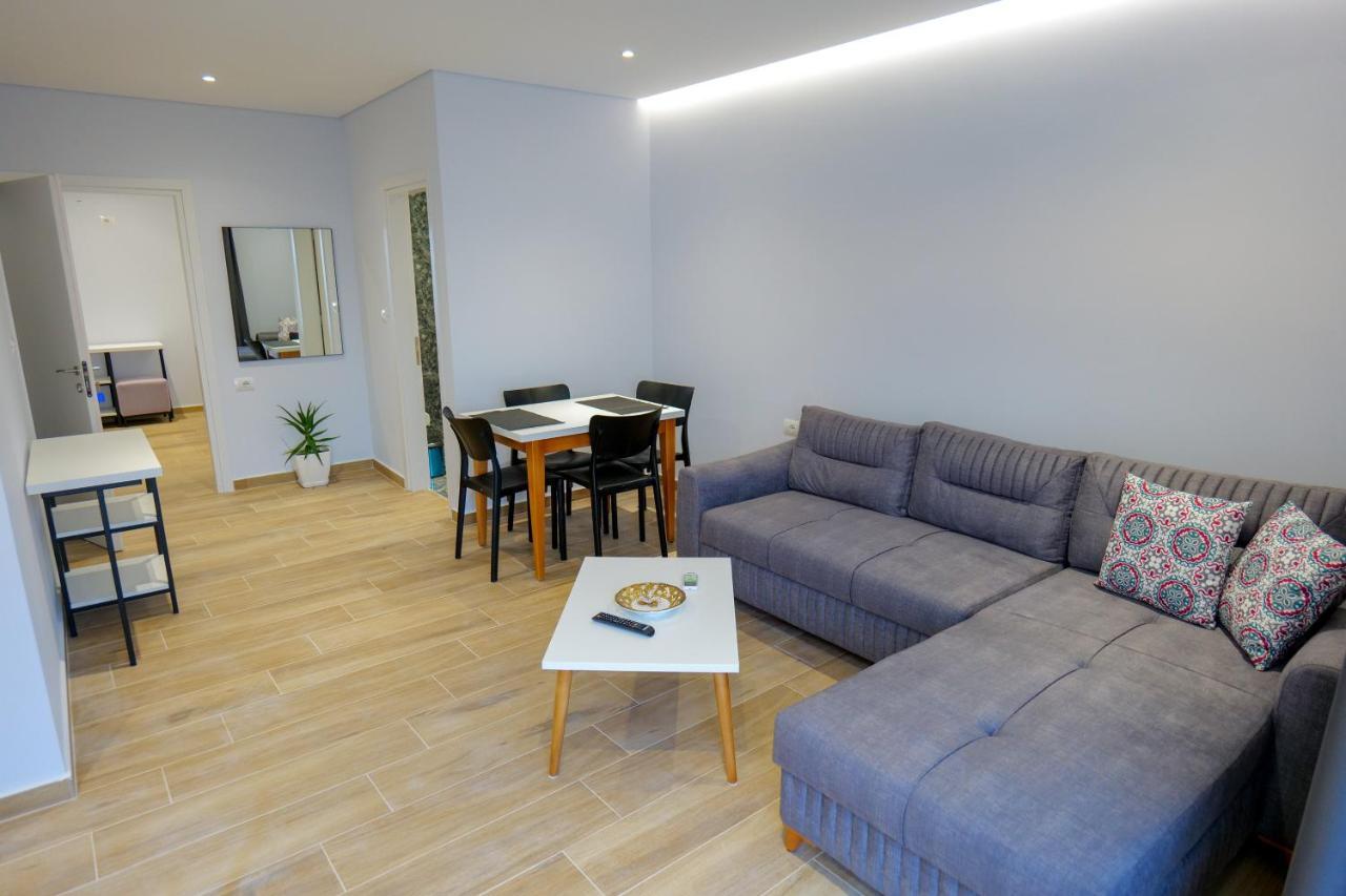 Gjoka Apartments, In Front Of Bougainville Bay Sarande Ngoại thất bức ảnh