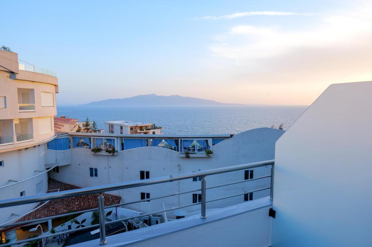 Gjoka Apartments, In Front Of Bougainville Bay Sarande Ngoại thất bức ảnh