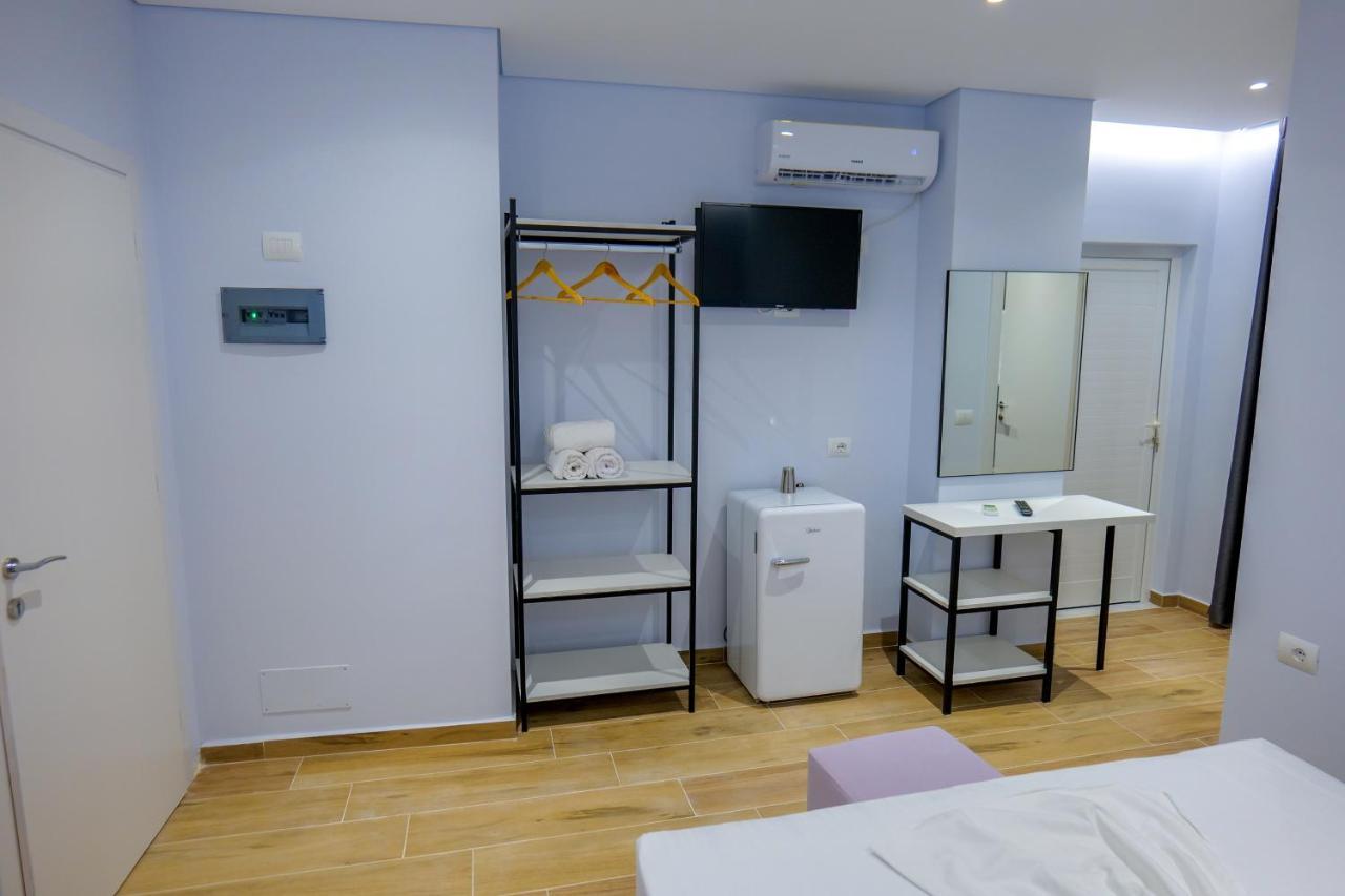 Gjoka Apartments, In Front Of Bougainville Bay Sarande Ngoại thất bức ảnh
