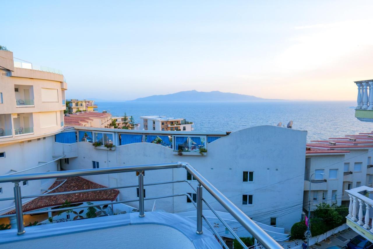 Gjoka Apartments, In Front Of Bougainville Bay Sarande Ngoại thất bức ảnh