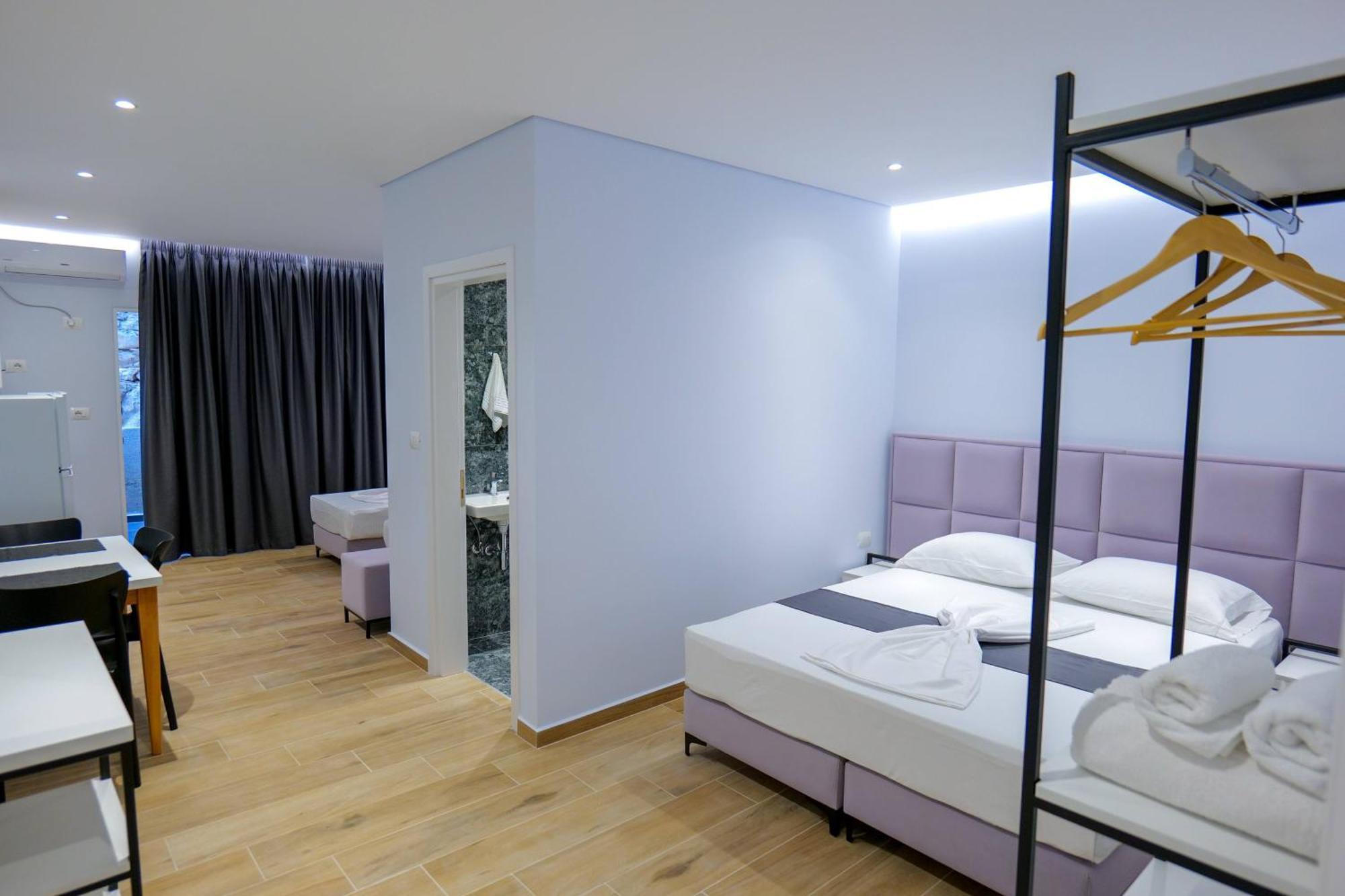 Gjoka Apartments, In Front Of Bougainville Bay Sarande Ngoại thất bức ảnh