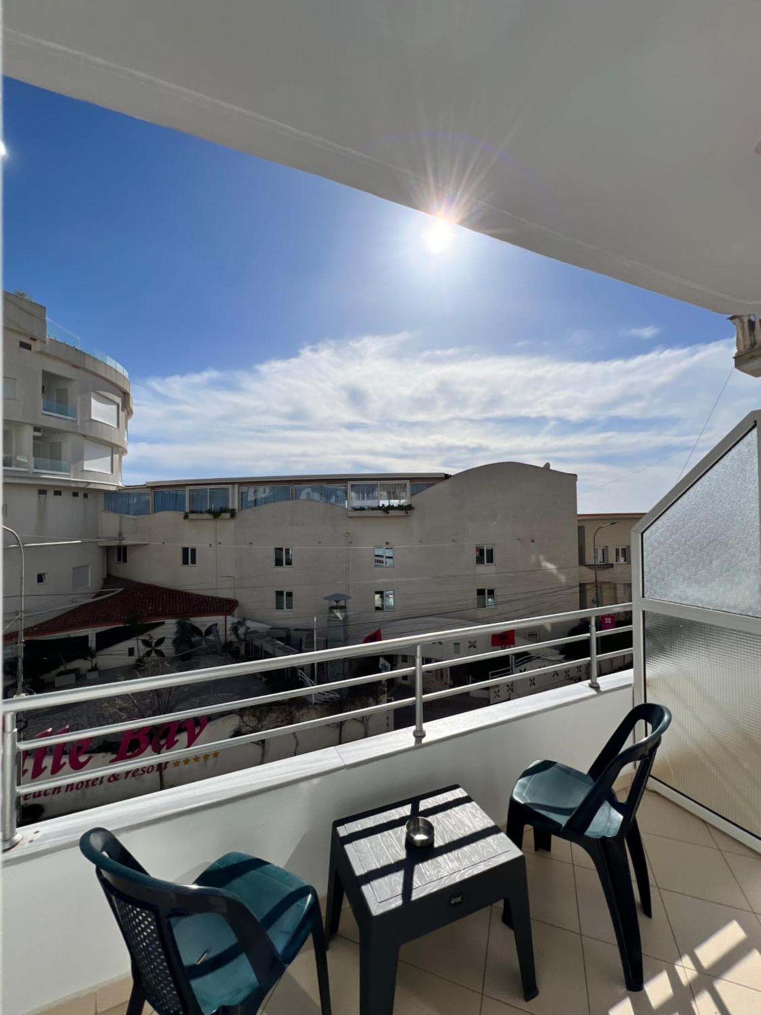 Gjoka Apartments, In Front Of Bougainville Bay Sarande Ngoại thất bức ảnh